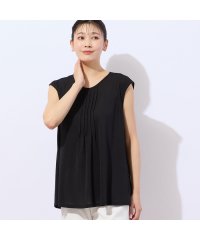 MISSEL/【人気アイテム・洗える・日本製】 鹿の子ニット ノースリーブトップス /508143650