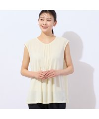 MISSEL/【人気アイテム・洗える・日本製】 鹿の子ニット ノースリーブトップス /508143650