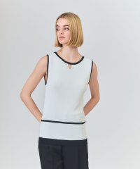 GRACE CONTINENTAL/ラインニットノースリーブ/508143651