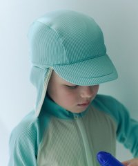 green label relaxing （Kids）/GLR タレ付きキャップ/ スイムキャップ/ キッズ/508143673