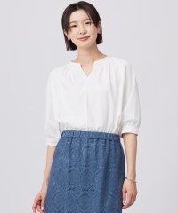 J.PRESS LADIES/【洗える】トリコットバイオ シャーリング カットソー/508143681