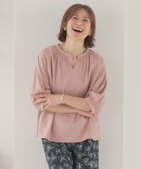J.PRESS LADIES/【洗える】トリコットバイオ シャーリング カットソー/508143681