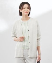 J.PRESS LADIES（LARGE SIZE）/【WEB限定カラーあり・洗える】Vis/Peスパーク ニット カーディガン/508143711