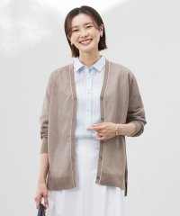 J.PRESS LADIES（LARGE SIZE）/【WEB限定カラーあり・洗える】Vis/Peスパーク ニット カーディガン/508143711