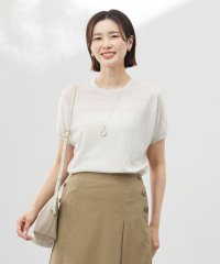 J.PRESS LADIES（LARGE SIZE）/【WEB限定カラーあり・洗える】Vis/Peスパーク ストライプ ニット/508143712