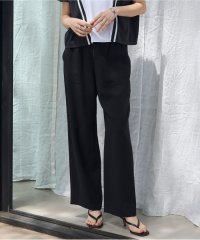 ICB（LARGE SIZE）/【接触冷感・洗える】 ワッシャーツイル ワイドストレートパンツ/508143715