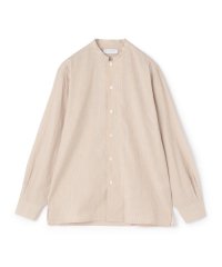 TOMORROWLAND MENS/コットンシルク バンドカラー ロングスリーブシャツ/508143779