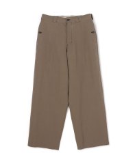 TOMORROWLAND MENS/コットンリネンシルク ノープリーツ ワイドパンツ/508143816
