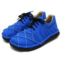 ESTACION/エスタシオン Estacion メンズ・Estacion～エスタシオン～・ダイヤ柄パッチワークデザイン本革レースアップシューズ【tme805】/508144135