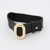 AGATHA PARIS/アガタ パリ AGATHA PARIS セブンティーズレザーブレスレット、オーバルメタル、オレンジ／シルバー/508144184