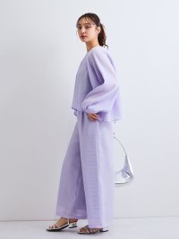 QUEENS COURT/クイーンズコート QUEENS COURT 日本製シャーリングブラウス≪手洗い可能≫/508144250
