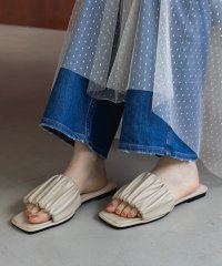 MAISON BREEZE reveur/メゾンブリーズレヴール MAISON BREEZE reveur square toe gather sandals/508144267