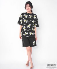 aimerfeel/PEANUTS スヌーピー サングラス 半袖 綿混 上下セット (男女兼用サイズ)/508144277