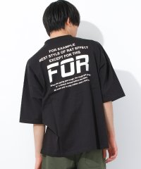 RAT EFFECT/ラット エフェクト RAT EFFECT FORバックプリントスーパービッグTシャツ/508144286