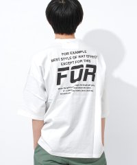RAT EFFECT/ラット エフェクト RAT EFFECT FORバックプリントスーパービッグTシャツ/508144286