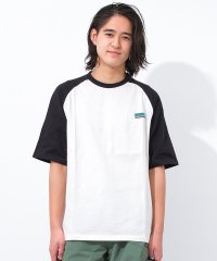 RAT EFFECT/ラット エフェクト RAT EFFECT ラグランワンポイント半袖Tシャツ/508144288