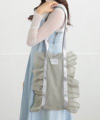 ALTROSE/アルトローズ ALTROSE トートバッグ 大きめ A4 手提げ メッシュ フリル ガーリー バッグ ラクロス/508144352