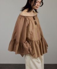 サロン　アダム　エ　ロペ/コットンシルクレジェールフレアブラウス/508144421