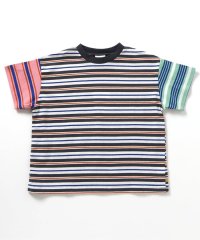 BREEZE/WEB限定 マルチボーダーTシャツ/507733381