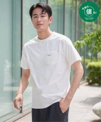 ikka/速乾COOLポケットプリントTシャツ/507991453
