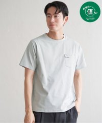 ikka/速乾COOLポケットプリントTシャツ/507991453