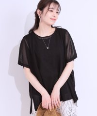 SHOO・LA・RUE/【2点セット/S－LL】インせず着られるシアーニット＋タンクトップ/508031235
