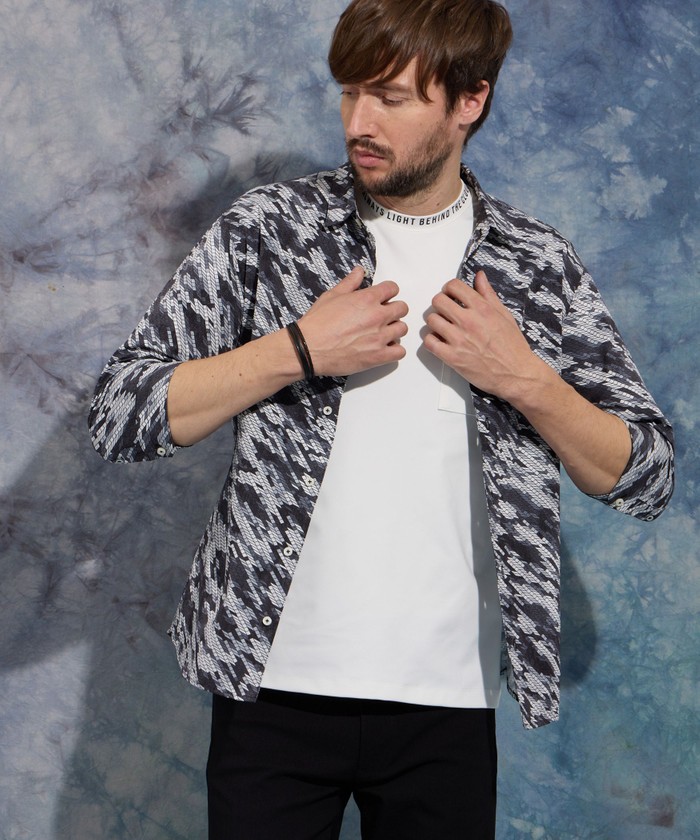 新品▼ HIDEAWAYS NICOLE ハイダウェイ ニコル▼ 2WAY マイクロドット ダウンジャケット46(M)BLU ハイダウェイニコル HIDEAWAYSの通販