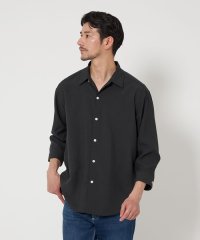【WEB限定 WARDROBE SMART】ナチュレミア レギュラーカラー 7分袖 シャツ