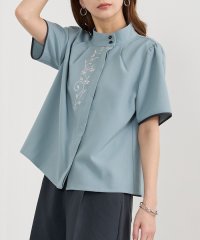 NICOLE CLUB/オリエンタル刺繍ブラウス/508090643