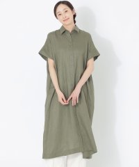 S.ESSENTIALS/カラーリネンシャツワンピース/508112614