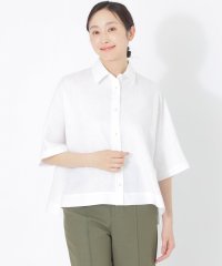 S.ESSENTIALS/カラーリネンハーフスリーブシャツ/508112616