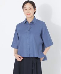 S.ESSENTIALS/カラーリネンハーフスリーブシャツ/508112616