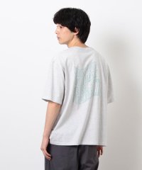 Purple & Yellow/ウェーブメッセージプリント半袖Ｔシャツ/508115491