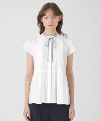 BLUE LABEL CRESTBRIDGE/コンパクトタイプライターペプラムブラウス/508128705