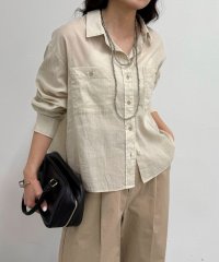 fredy emue/ラミークロップドシャツ/508129105