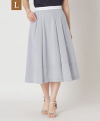 TO BE CHIC(L SIZE)/【L】シアサッカー ストライプスカート/508129835