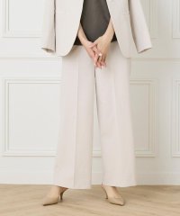INED/《大きいサイズ》綿麻セミワイドパンツ/508132444