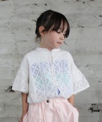 GROOVY COLORS/グルーヴィーカラーズ GROOVY COLORS Lace Wide Shirt/508139107