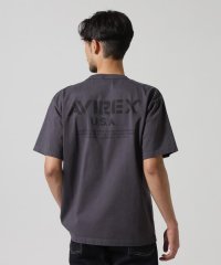 AVIREX/MIL. STENCIL OFFICIAL LOGO T－SHIRT / ステンシル オフィシャルロゴ 半袖Tシャツ/508142126