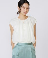 INED/イネド INED 《大きいサイズ》チュールブラウス/508142155