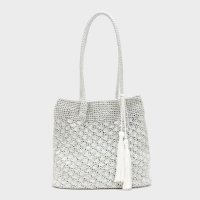 BASE/ベース BASE ラメ糸編み かご トートバッグ/508142424