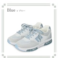 moz/モズ moz コンビアクセントダブルエアー軽量ニットスニーカー/508144099