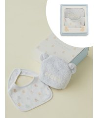 GELATO PIQUE KIDS ＆ BABY/【ラッピング済み】【BABY】ベアニットキャップ&スタイ2点セット ギフトBOX/508144488