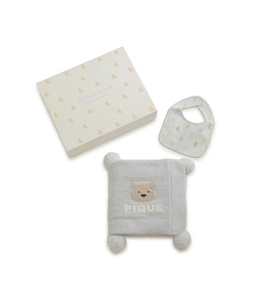 ジェラートピケ ベアモチーフ くま収納BOX Mサイズ - メルカリ