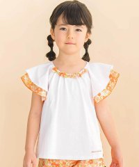 Noeil aime BeBe/【お揃い】水彩花柄フレアTシャツ(80~130cm)/508144895