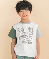 Noeil aime BeBe/袖配色天竺半袖Tシャツ(80~130cm)/508144896