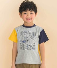 Noeil aime BeBe/袖配色天竺半袖Tシャツ(80~130cm)/508144896