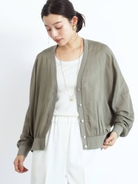 GRANDTABLE/グランターブル Grandtable Vネックシャツカーディガン/508144984