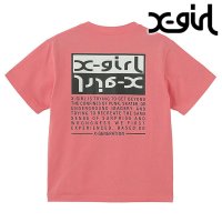 X-girl/エックスガール X－girl BICOLOR BOX LOGO S/S TEE WHITE ホワイト 白 [105252011010]/508145216