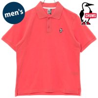 CHUMS/チャムス CHUMS M Booby Polo Shirt Coral [CH02－1239]/508145248